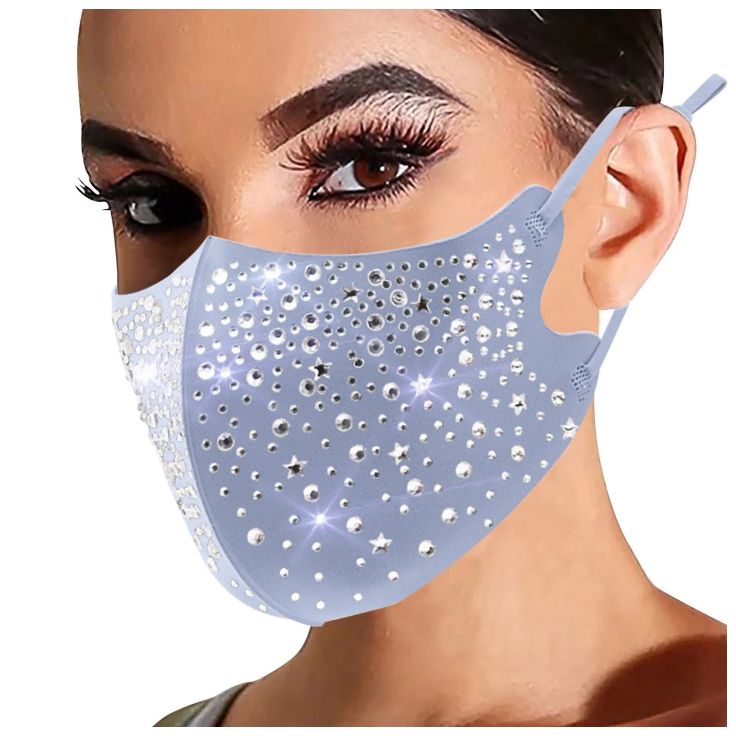 Crystal Color Washable Mask