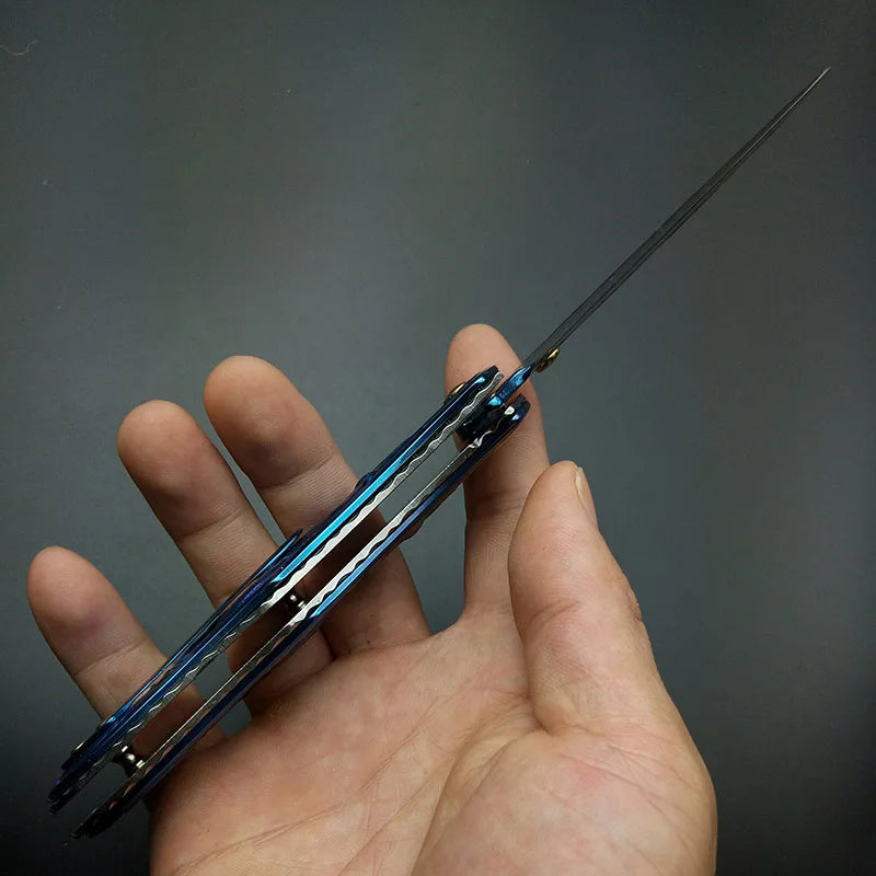Mermaid Tactical EDC: Engraved Folding Utility Knife