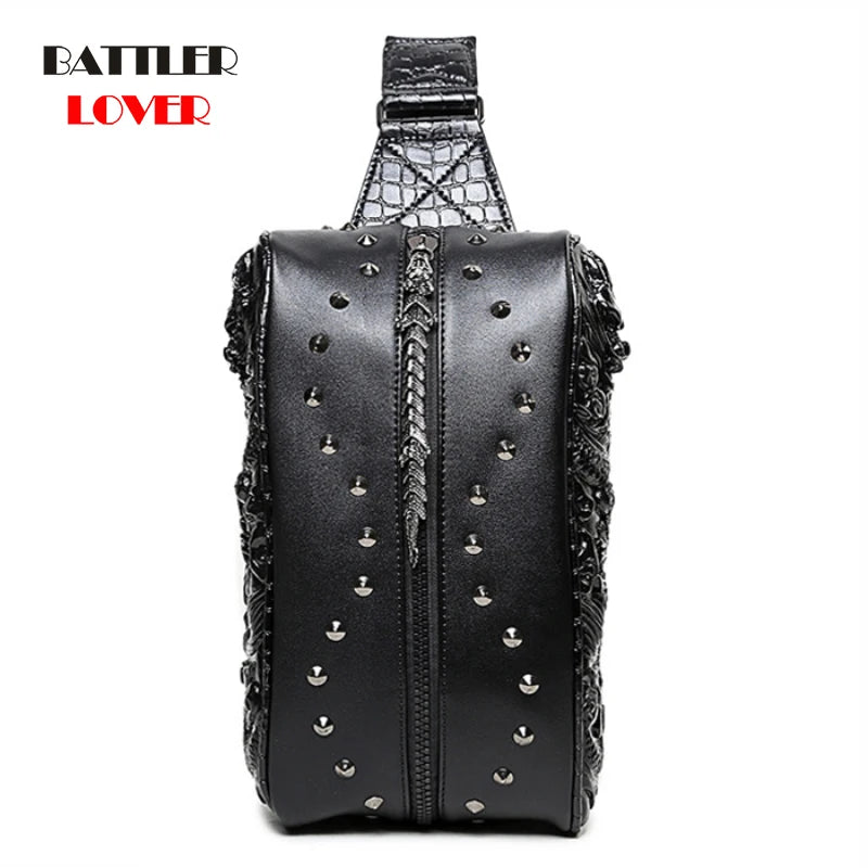 New Punk Rock Motorcycle Bag For Women