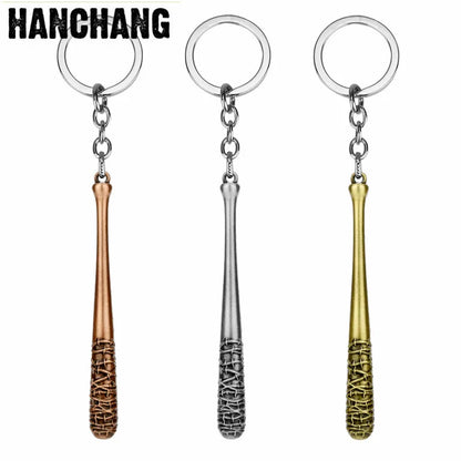 Lucille Keychain: Walking Dead Bat & Ball Pendant