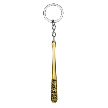 Lucille Keychain: Walking Dead Bat & Ball Pendant