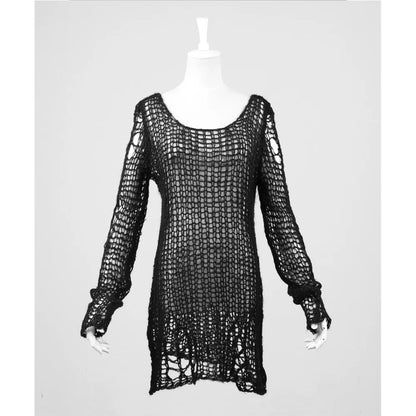 Black Shirt Top Steampunk pullover