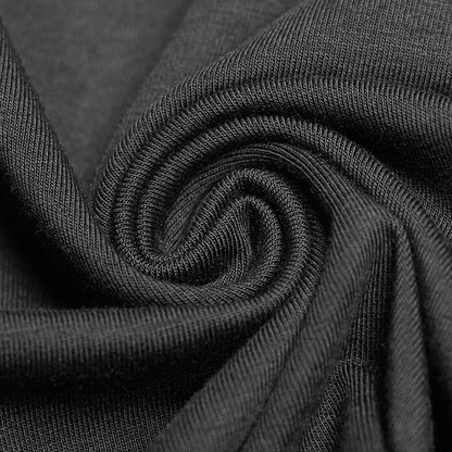 Slim Black Tank Top - Casual Street Style