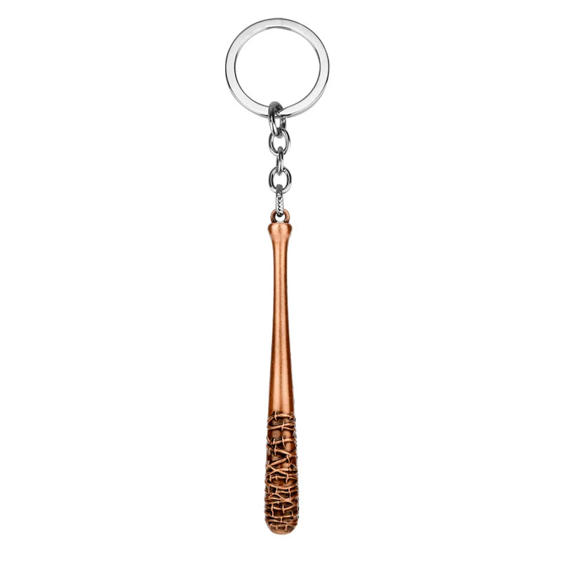 Lucille Keychain: Walking Dead Bat & Ball Pendant