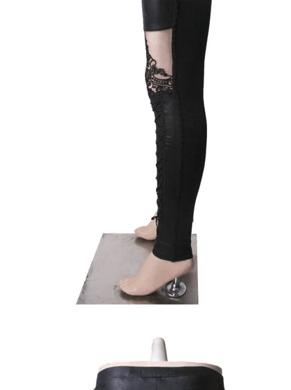 Name: Gothic Stretch Leggings - Punk Rave K144