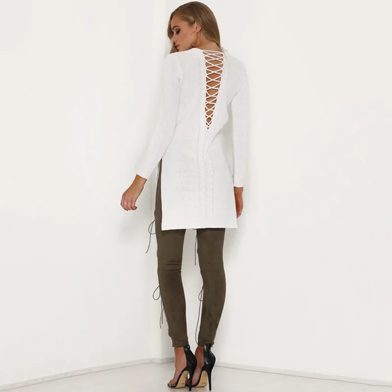 High-Waist Suede Leggings for Women - Autumn Chic