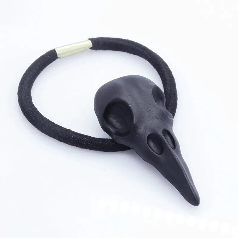 Punk Gothic Metal Crow Skull