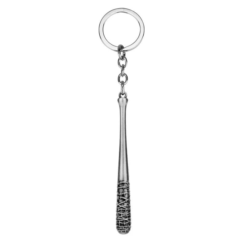 Lucille Keychain: Walking Dead Bat & Ball Pendant