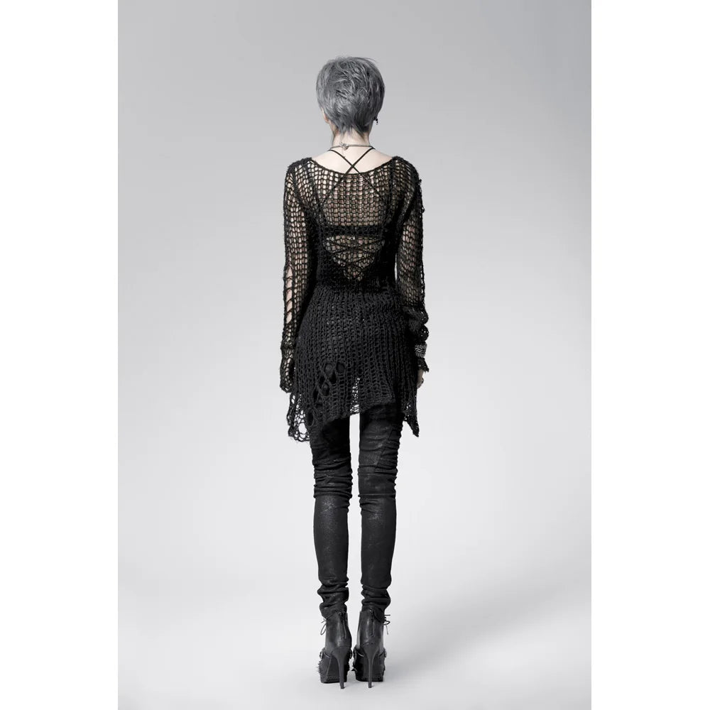 Black Shirt Top Steampunk pullover