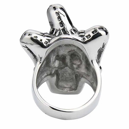 Jewelry Gothic Joker Skull Ring