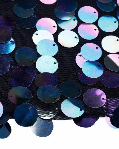 Sparkle Shinny Halter Women Disc Sequin