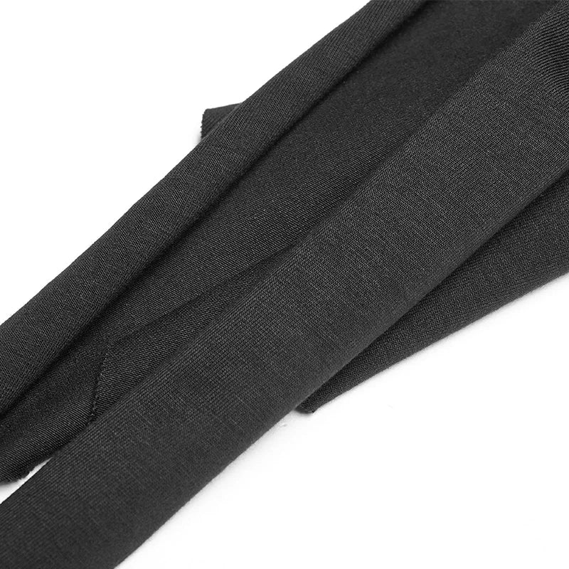 Slim Black Tank Top - Casual Street Style