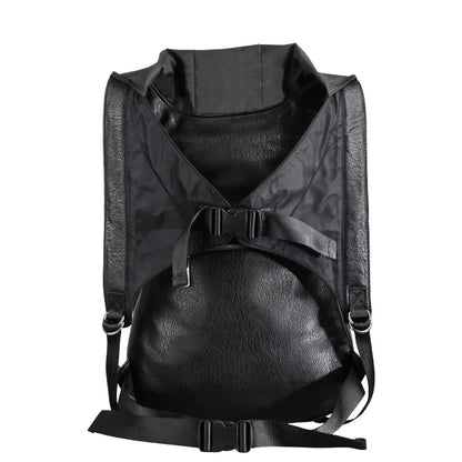 skull backpack with Hood cap apparel bag