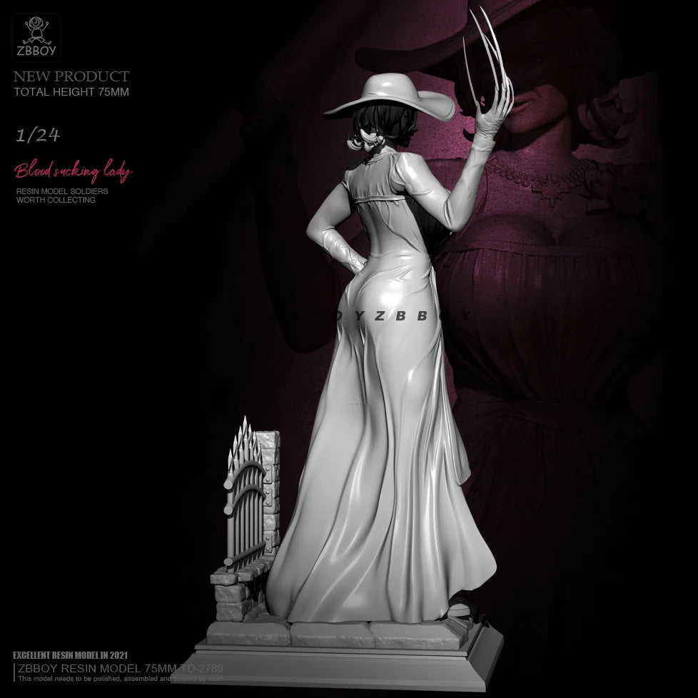 Resident evil lady figure