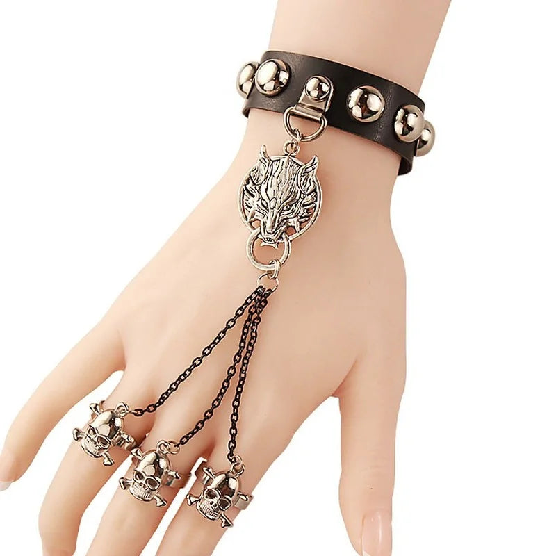 Women's Vintage Steampunk Gloves