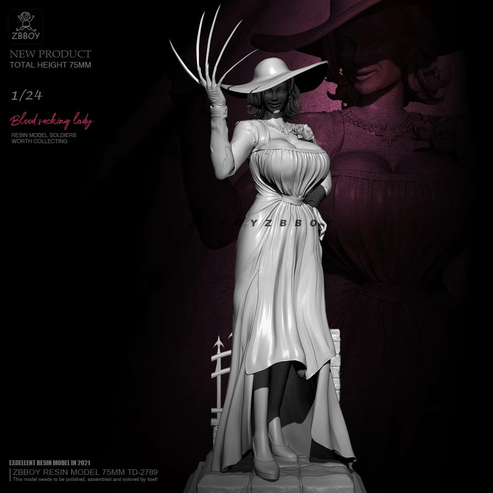 Resident evil lady figure