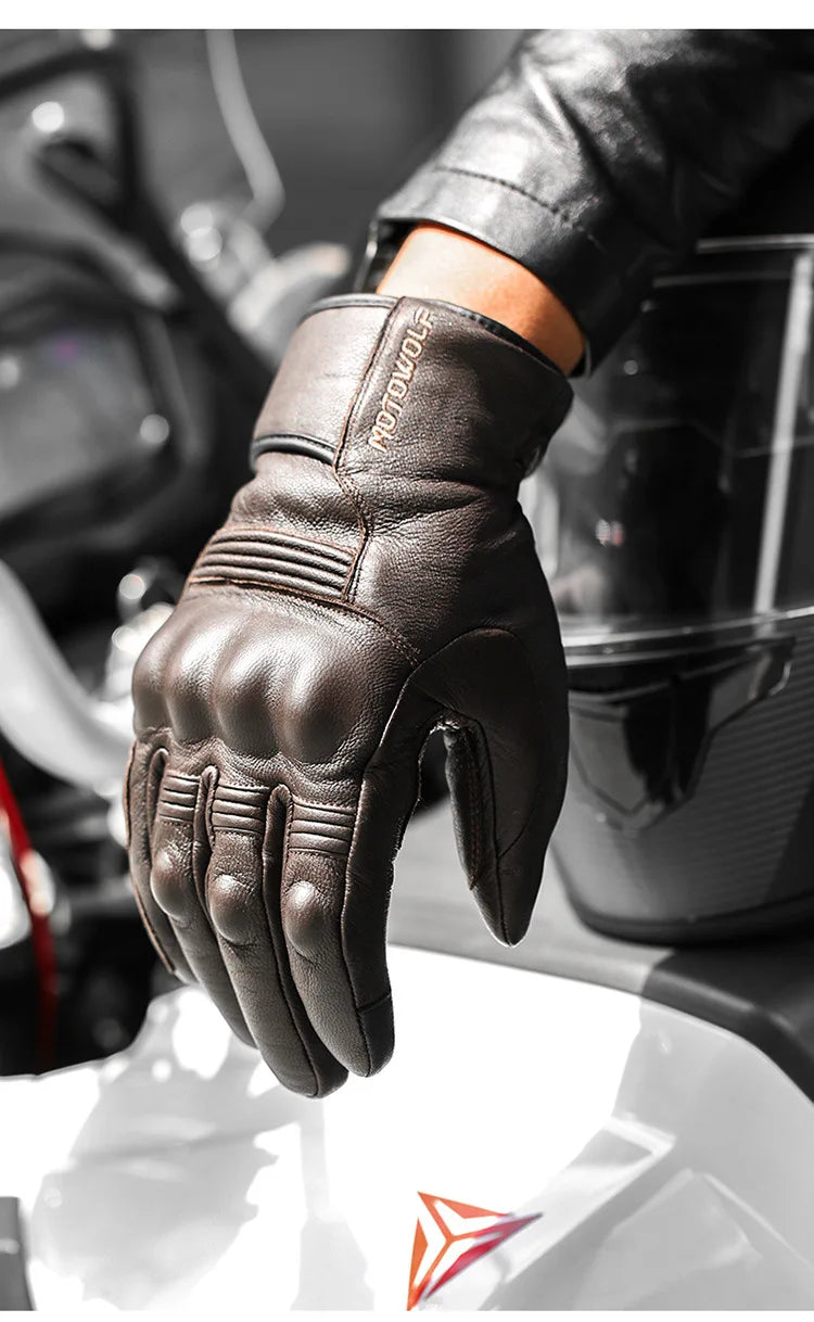 Name: Ultimate Leather Motorcycle Gloves