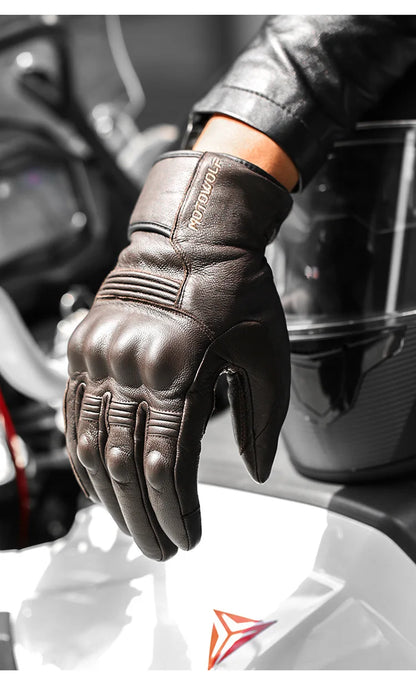 Name: Ultimate Leather Motorcycle Gloves