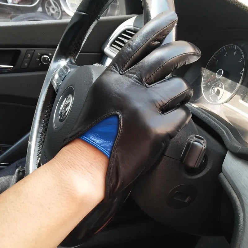 highshine unlined goat leather touch screen