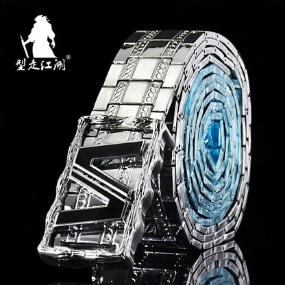 Stainless steel Belt Punk style self-defense