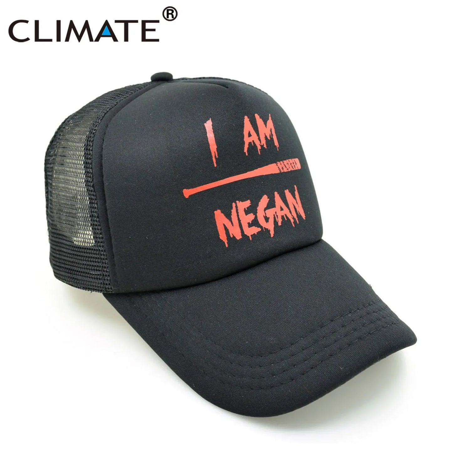 Negan's Cool Mesh Trucker Cap - Eco-Friendly Style