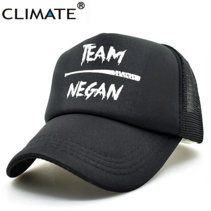 Negan's Cool Mesh Trucker Cap - Eco-Friendly Style