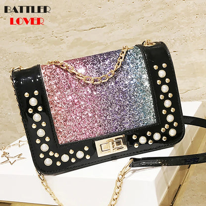 New Punk Rock Motorcycle Bag For Women