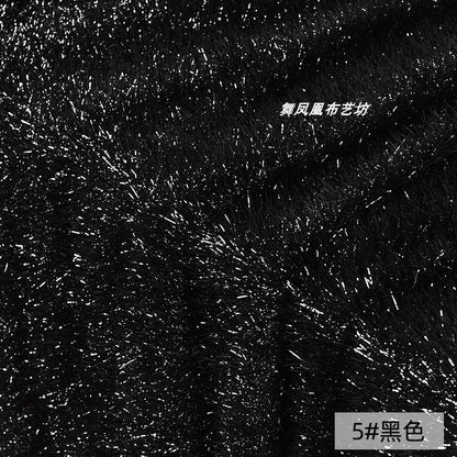 Shiny Silk Feather Tassel Plush DIY Fabric