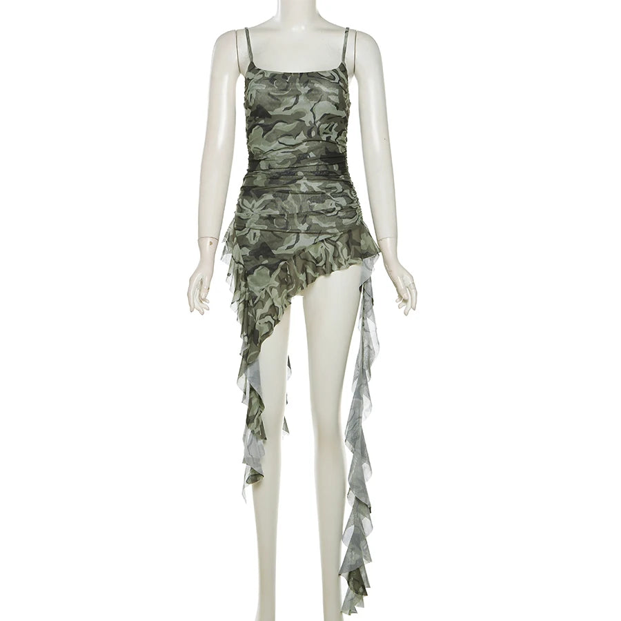 Nibber Summer Sisters Chic Tassel Mini Dress