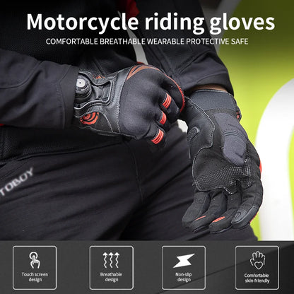 GlideGuard Summer Riding Gloves - Star Field Knight