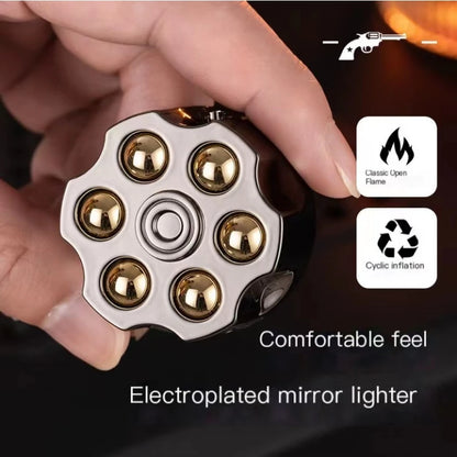 Mirror Bullet Lighter - Portable Smoking Accessory