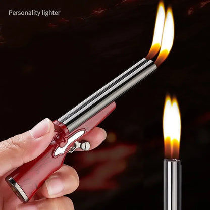 Refillable Butane Gas Open Flame Lighters