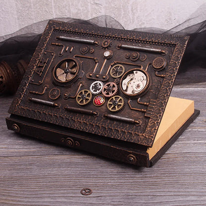 A5 Gothic Steampunk Notebook Vintage