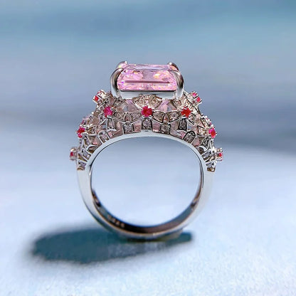 Vintage Diamond Ring Engagement Jewelry Gift