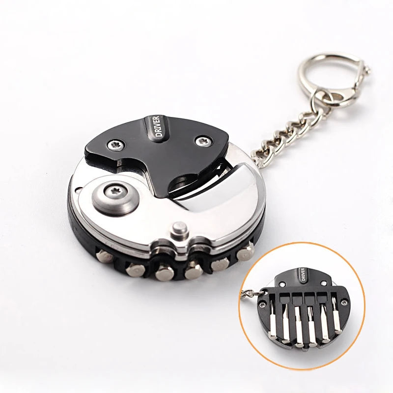 Pocket Multi-Tool Keychain for Outdoors & EDC