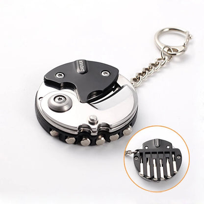 Pocket Multi-Tool Keychain for Outdoors & EDC