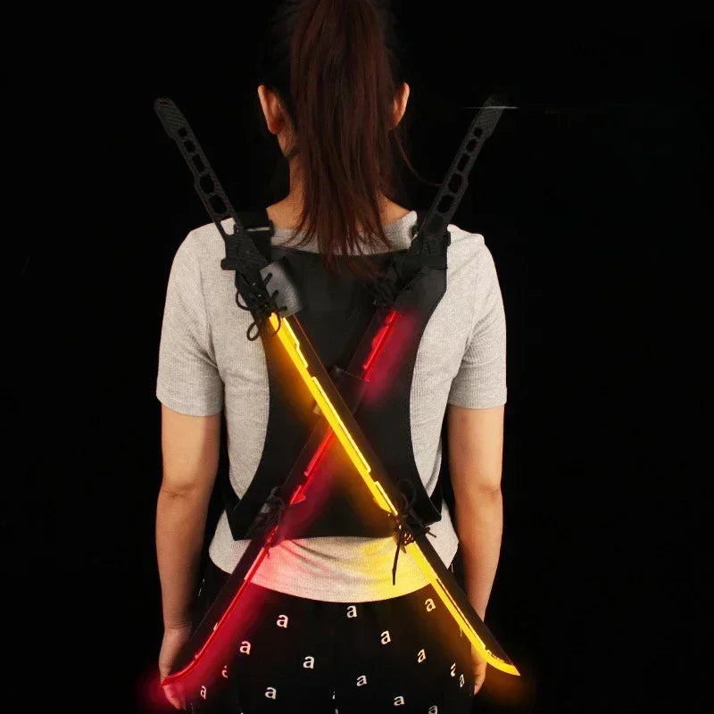 Punk Thermal Katana - Sci-Fi Glow Gaming Sword