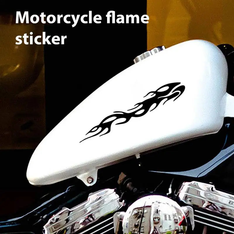 FlameCraft Reflective Motorcycle Decals