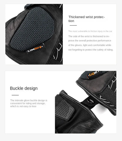 DUHAN W2 All-Weather Motorcycle Gloves Unisex