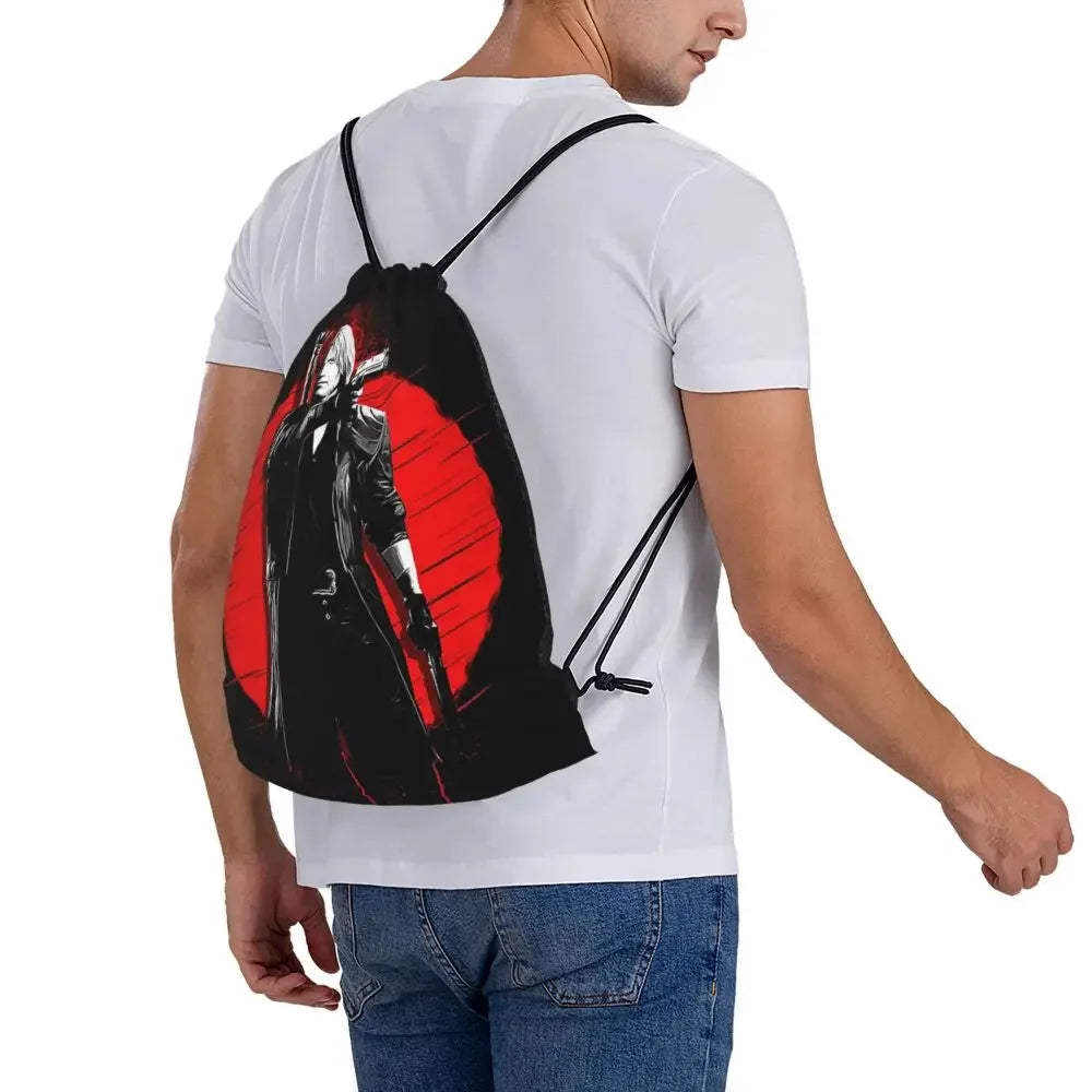 Dante Cry Drawstring Backpack - Student Essentials Bag
