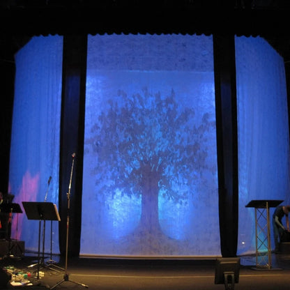 Holographic Mesh Screen For Hologram Projection system 3*3m