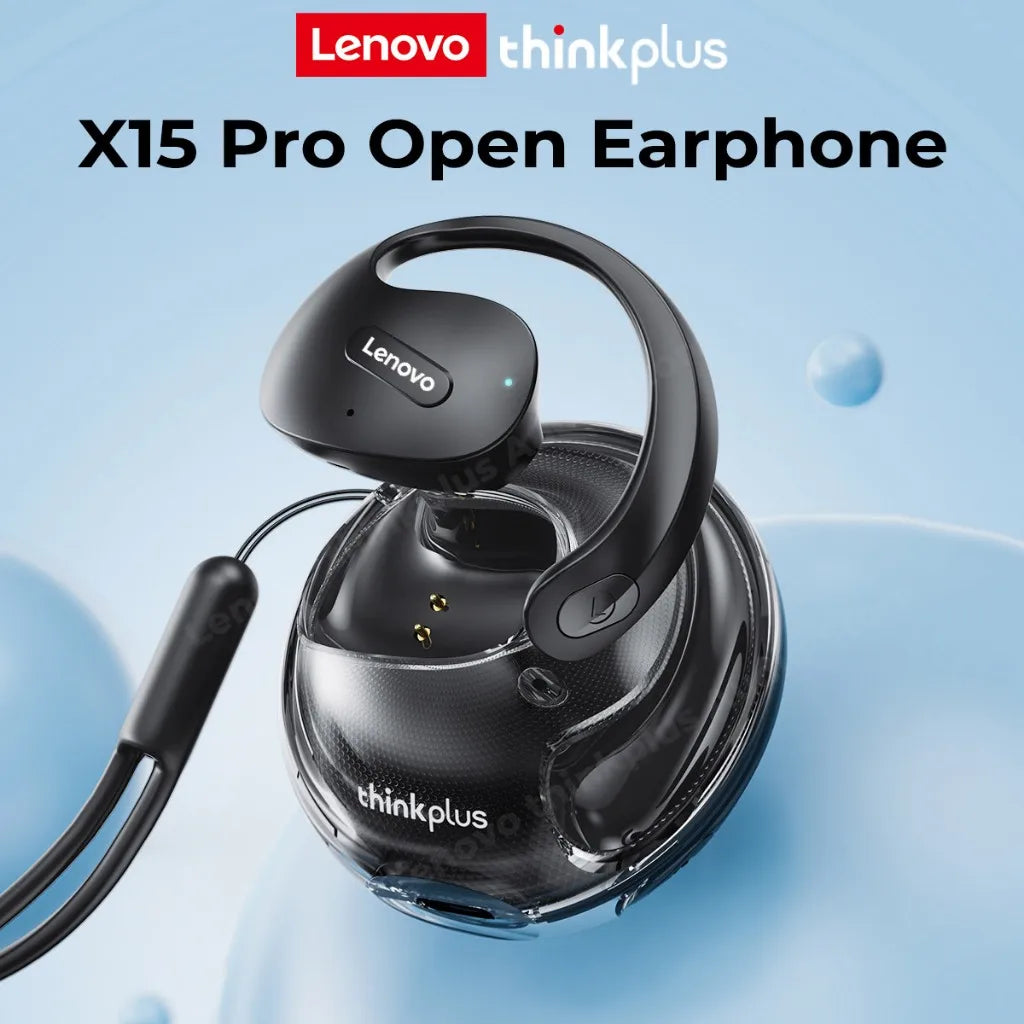 Lenovo X15 Pro: Bluetooth 5.4 Earbuds, Waterproof Sound