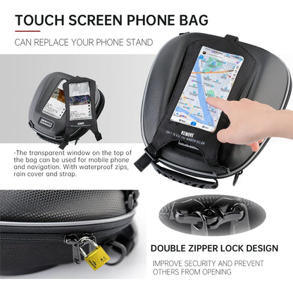 SavageSwift Tank Bag for Suzuki Motorcycles