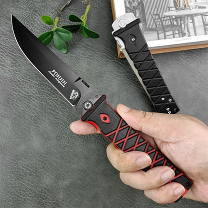 Ronin 440C Tactical Folding Knife with G10 Grip