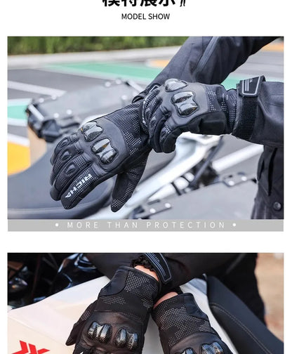 DURACOLD Reflective Sheepskin Riding Gloves