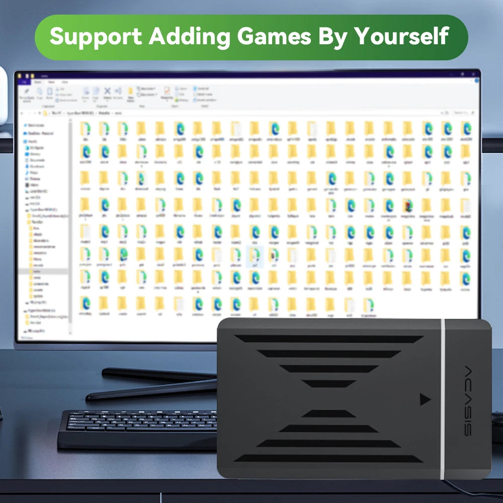 GameVault 3TB: 17K+ Games & Multi-Console Support