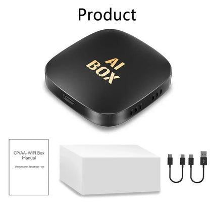 Smart Ai Box: Android 13 Wireless CarPlay Adapter
