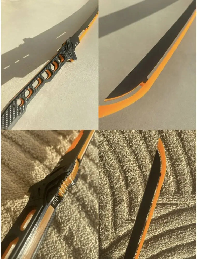 Punk Thermal Katana - Sci-Fi Glow Gaming Sword
