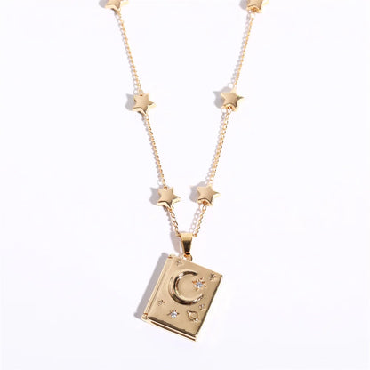 Moonlit Memories Pendant Necklace for Lovers