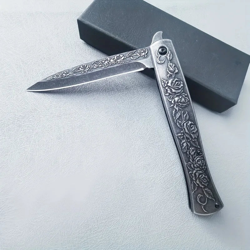 RoseCraft EDC Folding Knife - Versatile Companion